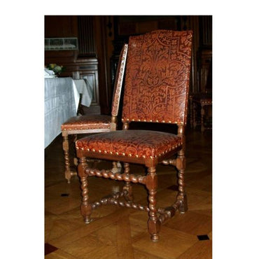 spiral baroque chair
