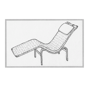 Bruno Mathsson deck chair, kit
