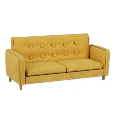 Sofa yellow fabric