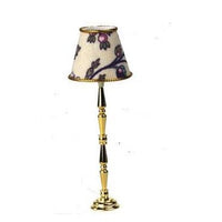 Gulvlampe messing