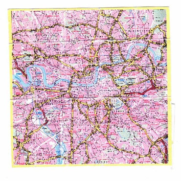 city map, London
