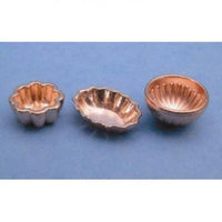 Bageforme kobber 3 stk.
