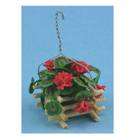 Geranium rød hængende plante