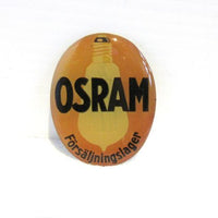 Skilt emalje ,,Osram"
