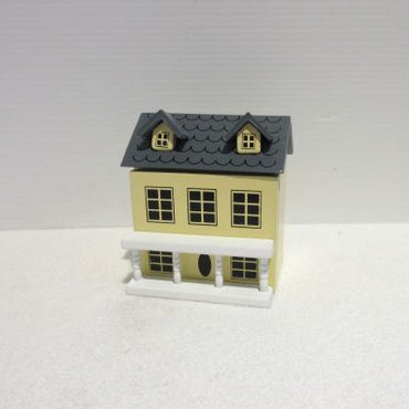 Dollhouse for the dollhouse de luxe can be opened, yellow