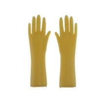 Gummihandsker gule, plast