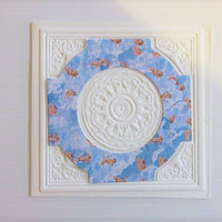 Rosette, præget karton