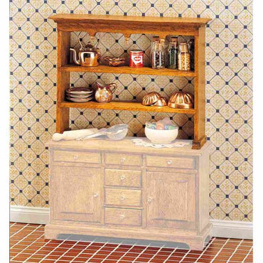 Køkkenreol overdelen, excl.indhold KIT ubh. underdel se nr. 40073