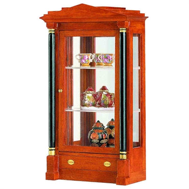 Biedermeier glass display case, KIT ubh.