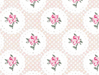 Tapet, Rose buketter