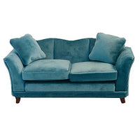 Sofa tyrkis, velour