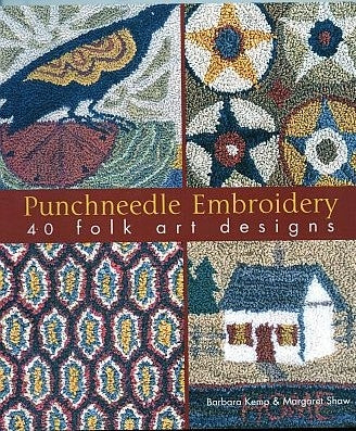 Punchneedle Embroidery, Barbara Kemp, 128 sider