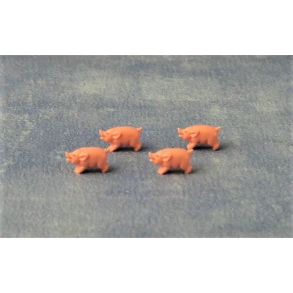 4 små grise, plast