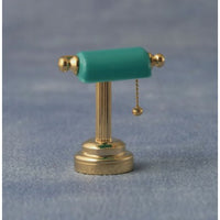 Grøn bordlampe LED ( batteri )