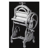 Rulle ( mangle ) hvid metal kit