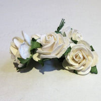 Hvid stor rose