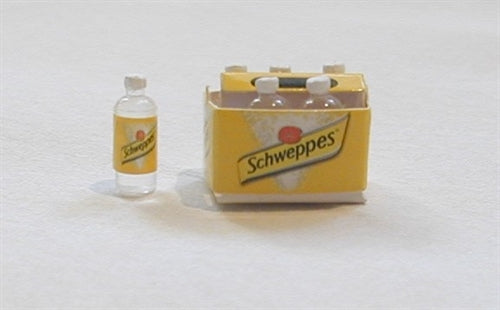 Schweppers kasse m/ 6 flasker