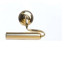 Painting soffit light lamp brass