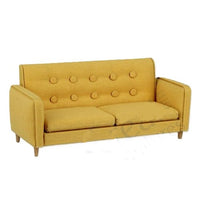 Sofa yellow fabric