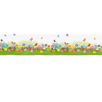 børne frise blomster-sommerfugle