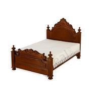 Bed Louis Philippe, walnut