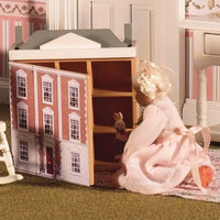 Dollhouse for the dollhouse, montgomery hall, can be opened