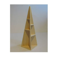 Pyramide deco tower, ubh. H: 24 x 7.5 x 7.5 cm