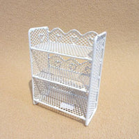 Reol Pretty Hearts - hvid metal