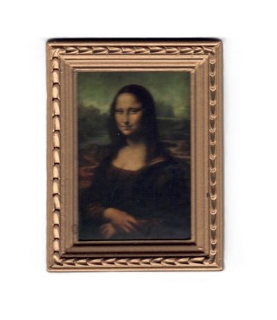 Billede ,, mona lisa" af da vinci