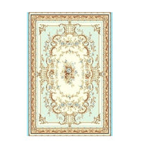 Gulvtæppe printet på hørlærred  18,5 x 11,5 cm