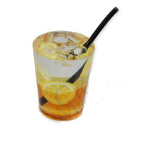 cocktail glass w/ lemon