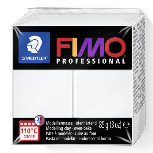 fimo professionel hvid 85 gr.