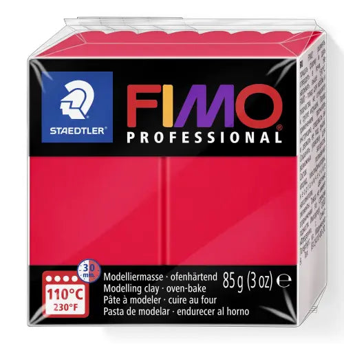 fimo professionel ren rød 85 gr.