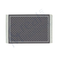 Carpet gray w/white dots