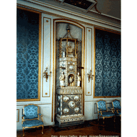 Gold Rococo chair, drottningholm castle kit