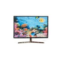 Smart TV w/ 3D image of fish