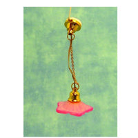 Loftlampe ,, Dasy" pink skærm