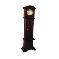 Working grandfather clock, mahogany