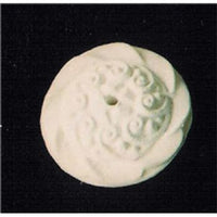 Rosette gips Ø: 3,5 cm