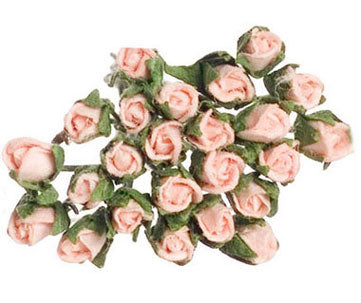 Rose knop pink, papir PR. STK.