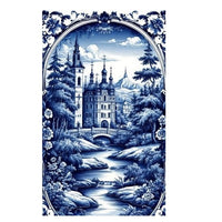 Vægbillede print på hærlærred  11,4 x 7,8 cm