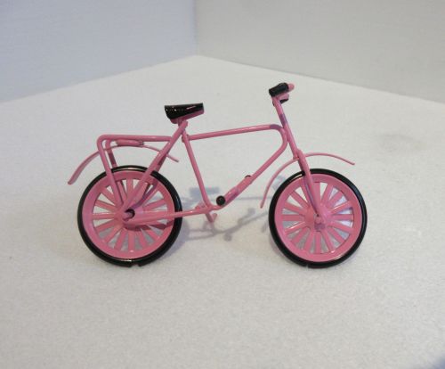 Cykel, barn rosa, metal