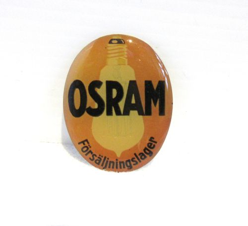 Skilt emalje ,,Osram"