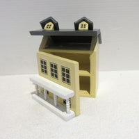 Dollhouse for the dollhouse de luxe can be opened, yellow