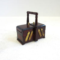 Heidi ott sewing box mahogany