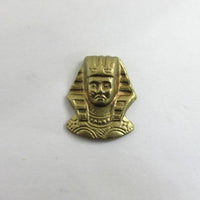Pharaoh head, brass