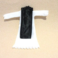 White priest's gown + mass shawl