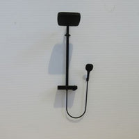 Shower faucet, black plastic