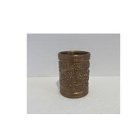 Garden pot bronze, plastic
