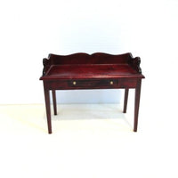 Mahogny skrivebord el. toiletmøbel